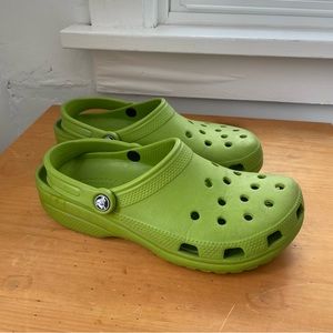 Green Crocs - Size 8 Mens, 10 Womens